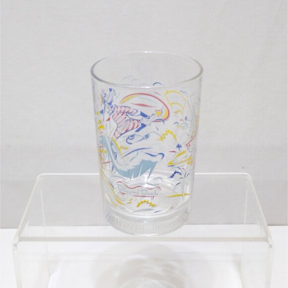 Walt Disney World Remember The Magic 25th Anniversary McDonalds Glasses Set of 3 - Picture 6 of 11
